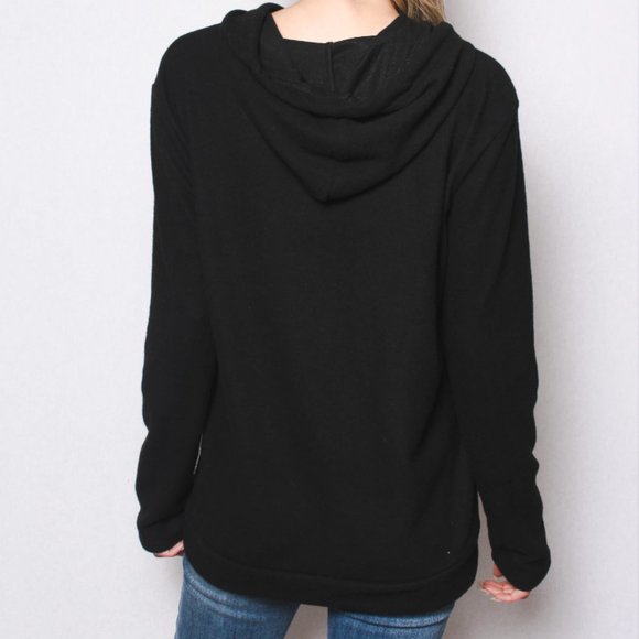 Mama Black Sweatshirt Hoodie SZ M - Picture 3 of 6